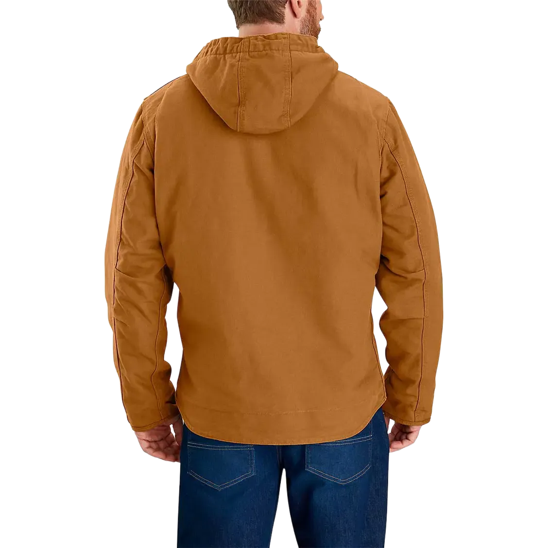 Washed Duck Sherpa Lined Jacket Men herrejakke