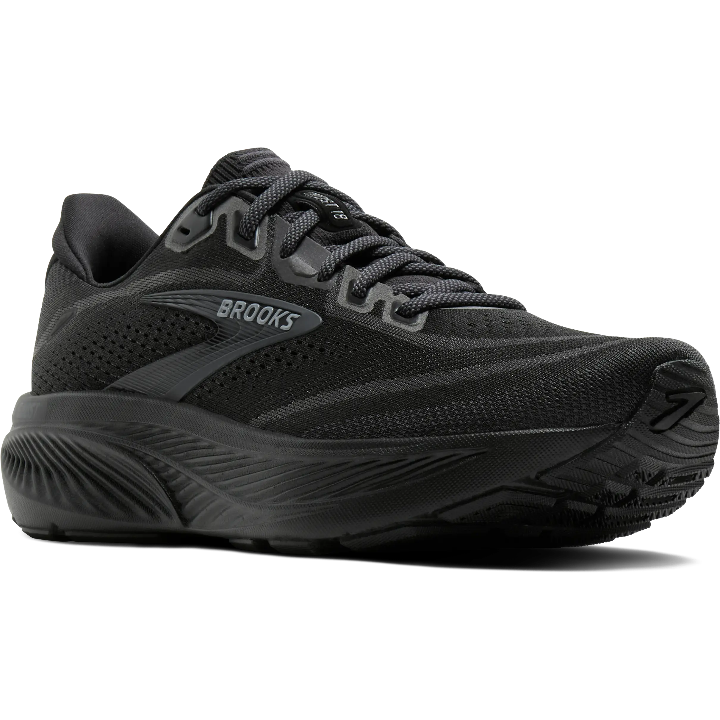 Brooks Ghost 18 Wide Men - Black - US11,5/UK10,5/45,5 - Sko