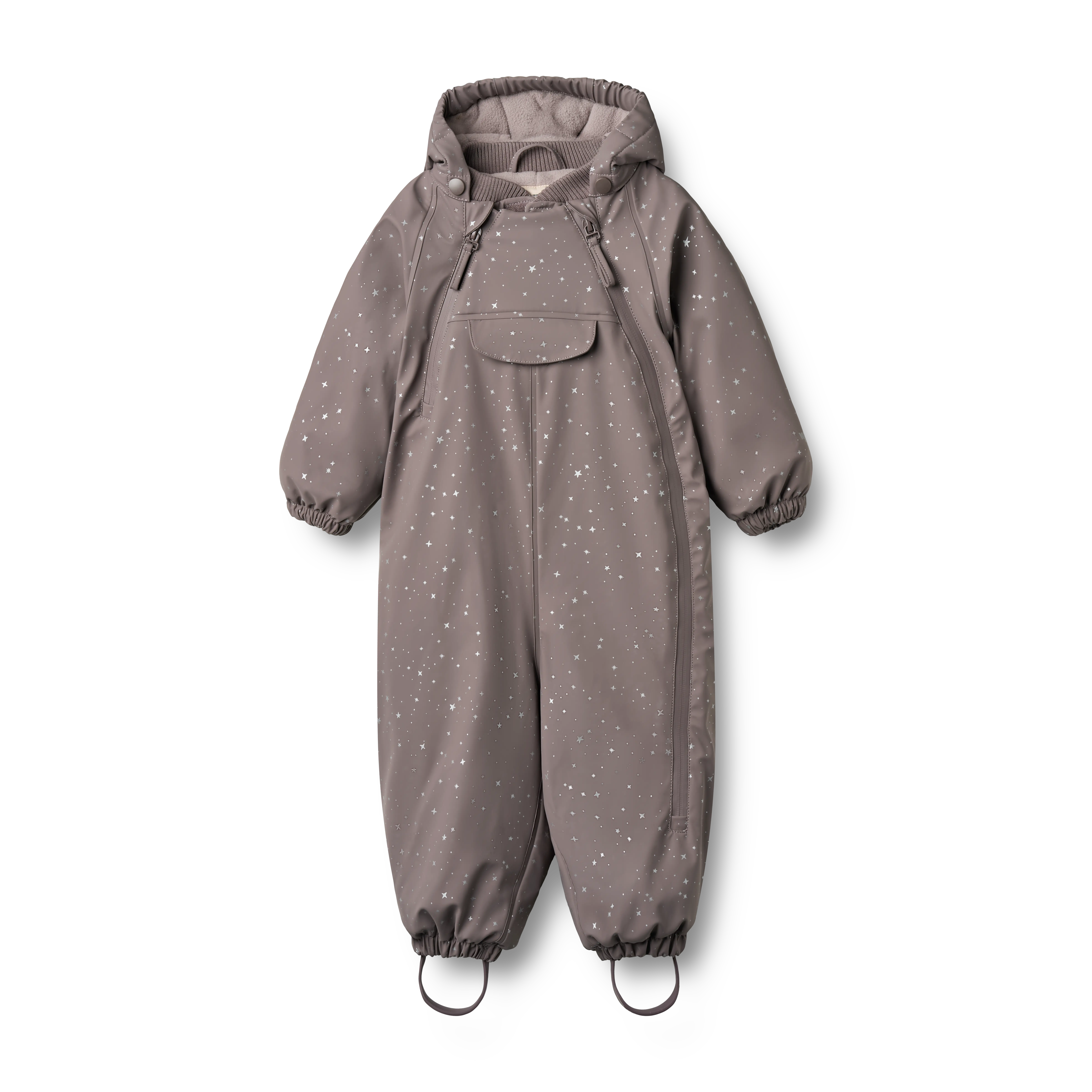 Wheat Wintersuit Evig Kids flyverdragt - Purple Stone Stars - 86/18m - Flyverdragter til børn