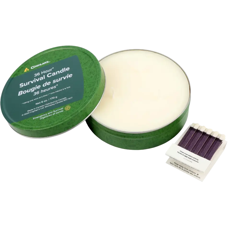 Coghlan's Survival Candle - Grøn;Hvid - One size - Prepping