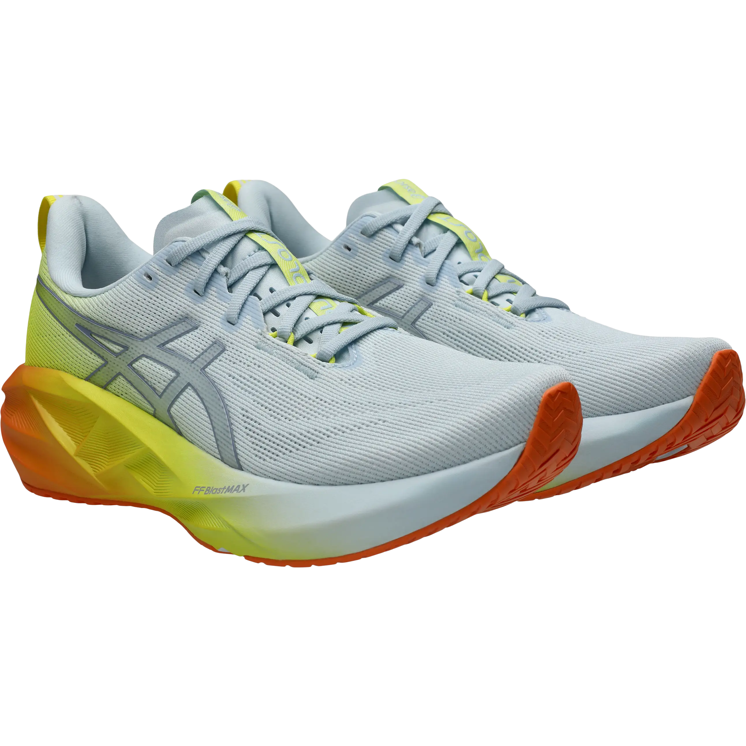 Asics Novablast 5 Men - Sky/Lemon Spark - US10,5/UK9,5/44,5 - Allround løbesko