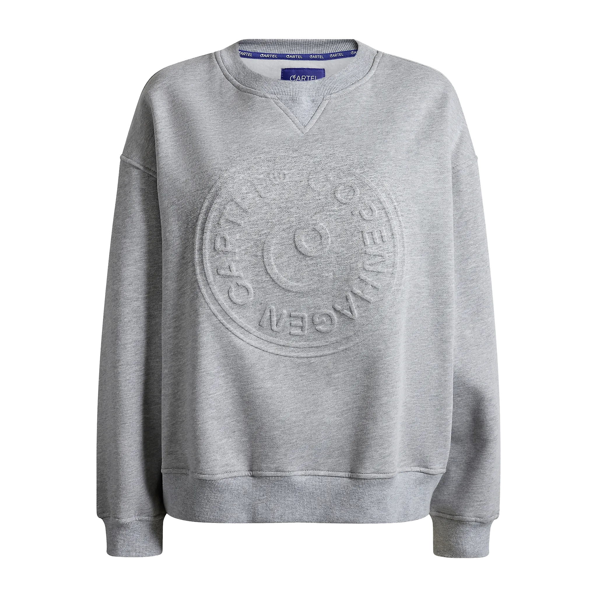 Angel Sweatshirt Embossed Print Logo