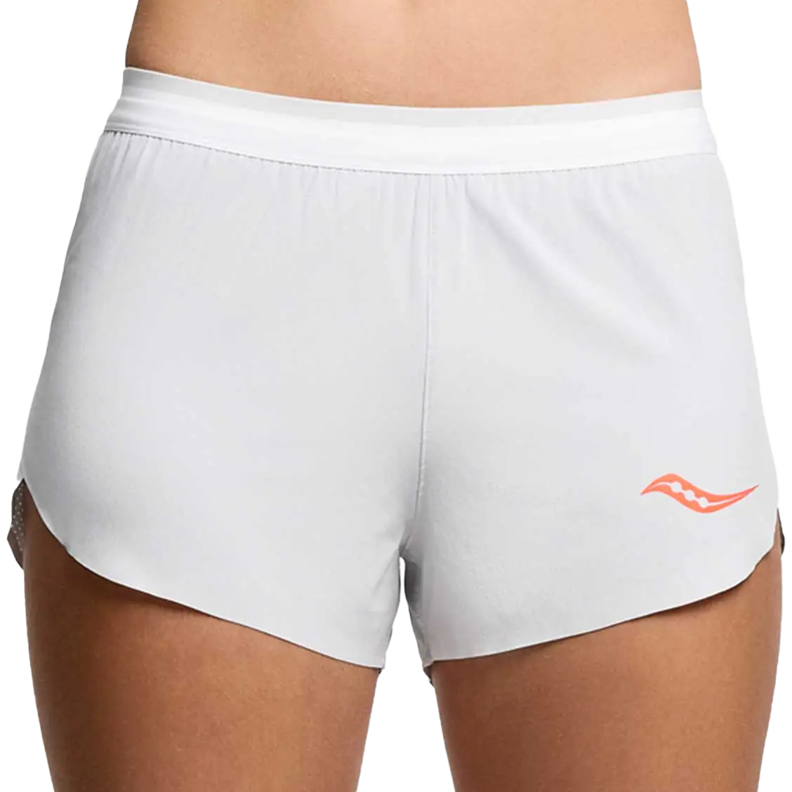 Saucony Endorphin Split Short Women - Cloud - M - Løbeshorts