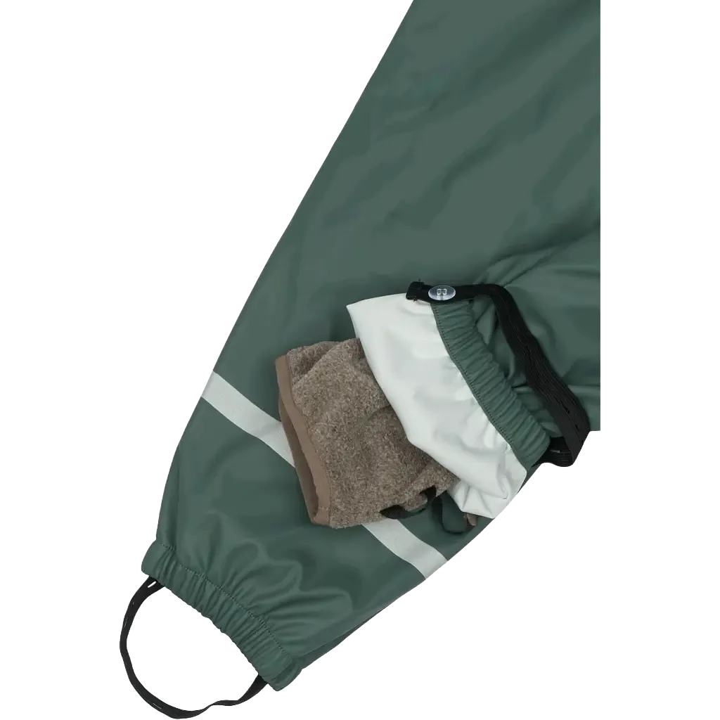 PU Rain Set + Fleece/Suspenders Recycled regnsæt