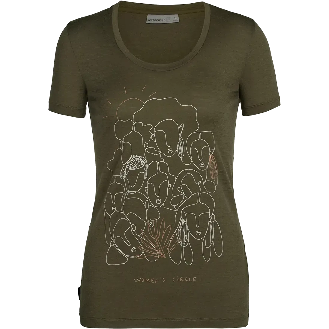 Tech Lite II SS Scoop Tee Women's Circle T-shirt