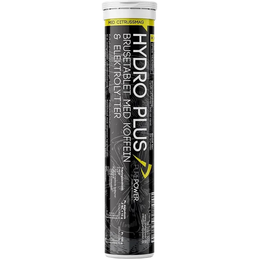 Hydro Plus Citrus 20 x 4 g brusetabletter