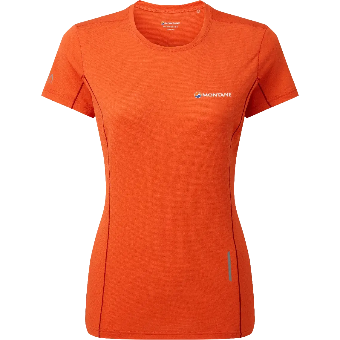 Montane Fem Blade T-Shirt Women - Paprika - 34 - Kortærmet T-shirts