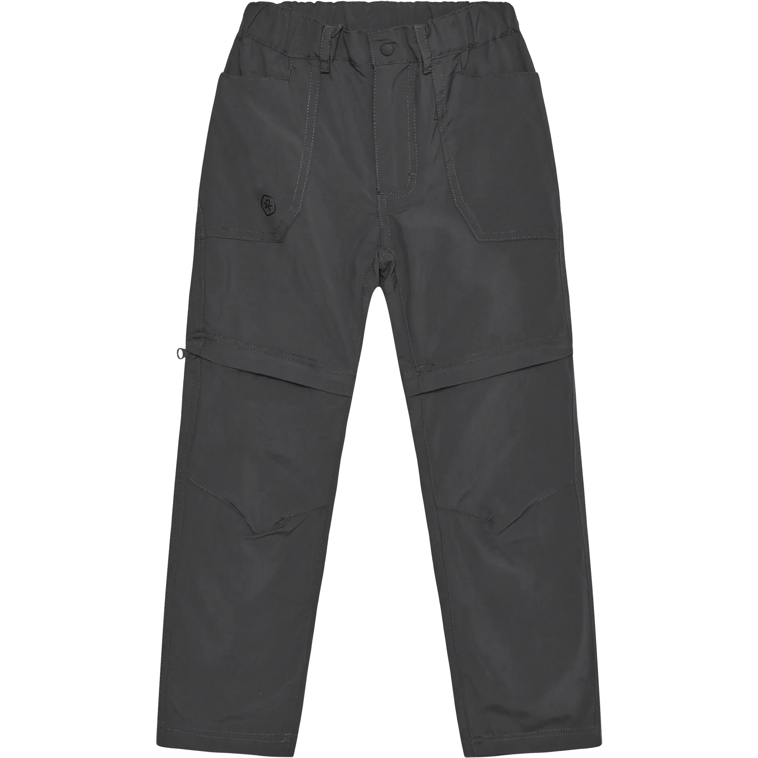 Color Kids Pants with Zip Off Kids - Phantom - 98 - Outdoorbukser til børn