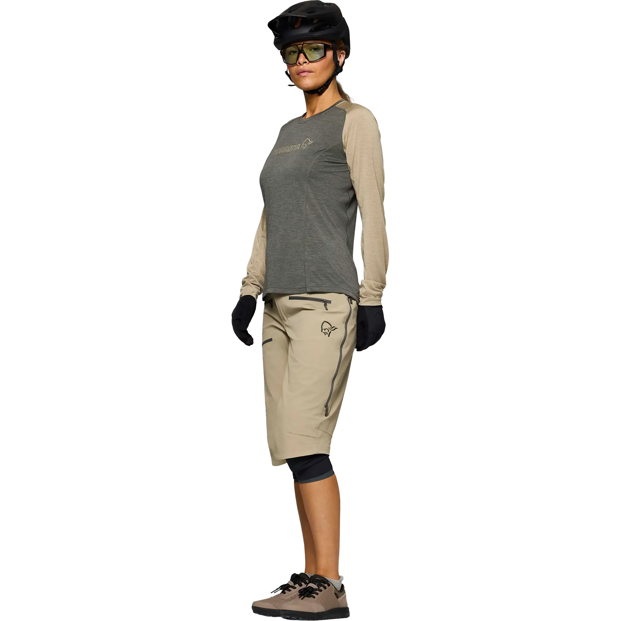 Fjørå Equaliser Lightweight Long Sleeve Women dame-T-shirt