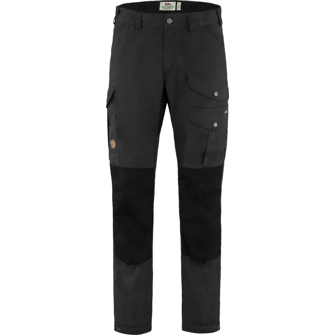 Fjällräven Vidda Pro Trousers Men Long herrebukser - Dark Grey/Black - 44 - Vandrebukser
