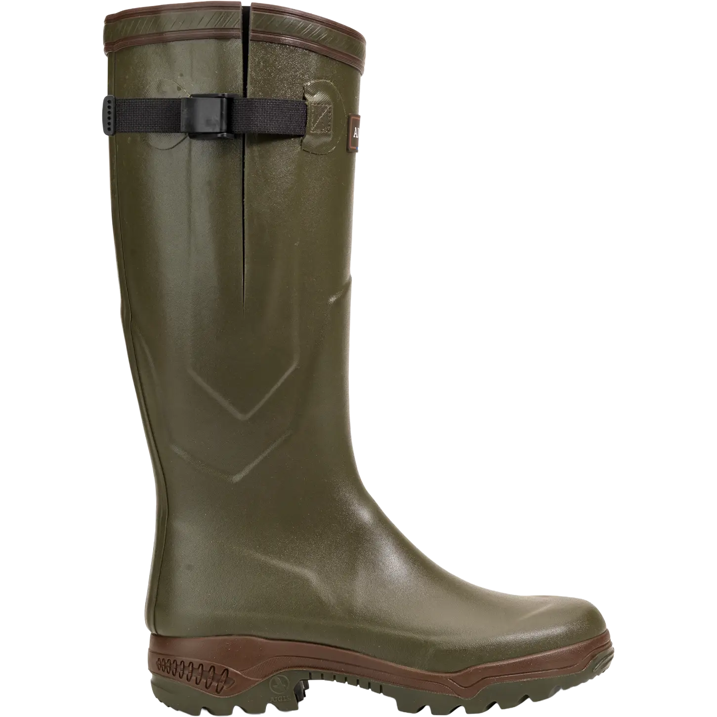Aigle Parcours 2 Vario Unisex gummistøvle - Kaki - 46 - Gummistøvler