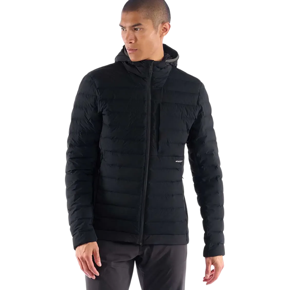 Divide Fusion Stretch Hoodie Men dunjakke
