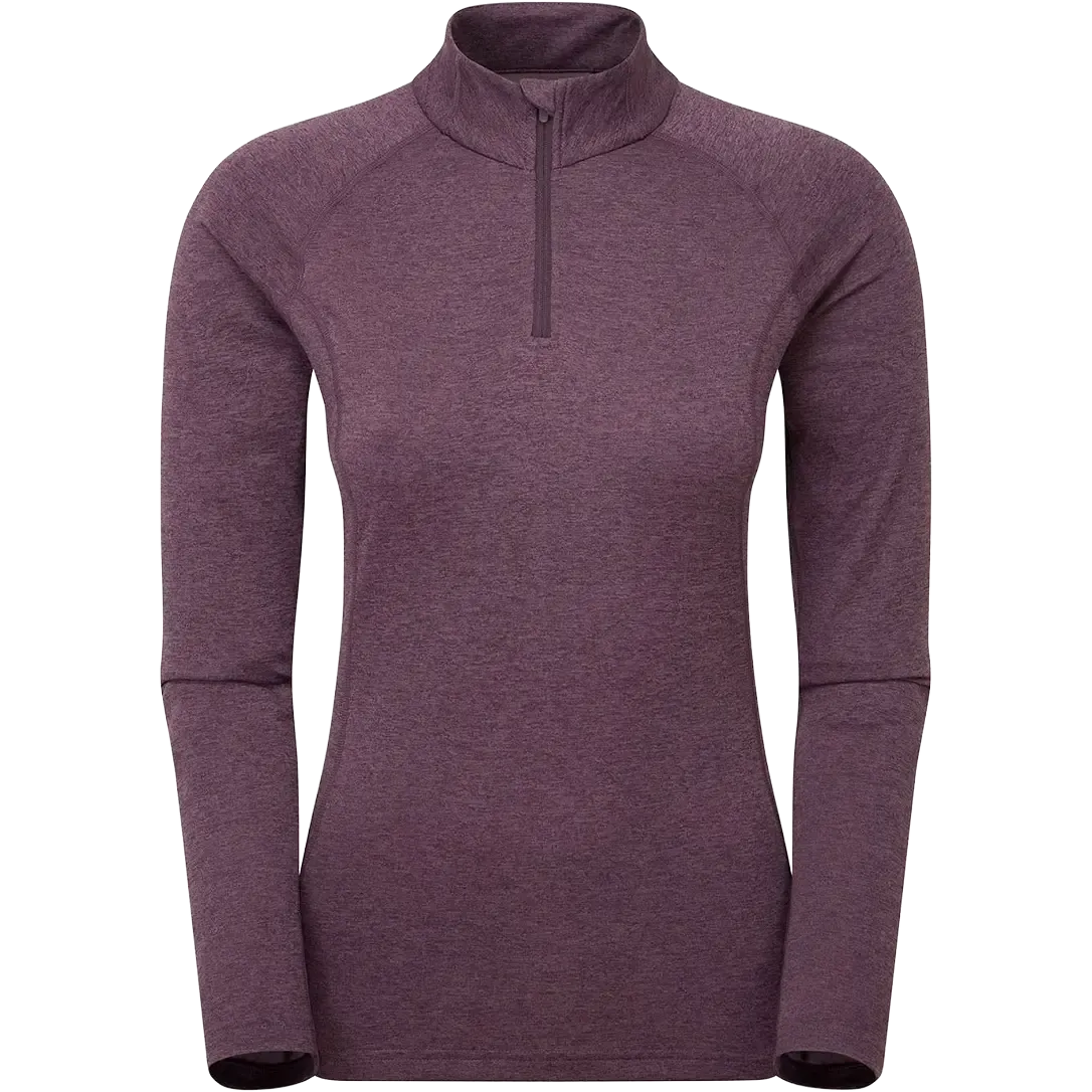 Dart Zip Neck Women løbetrøje