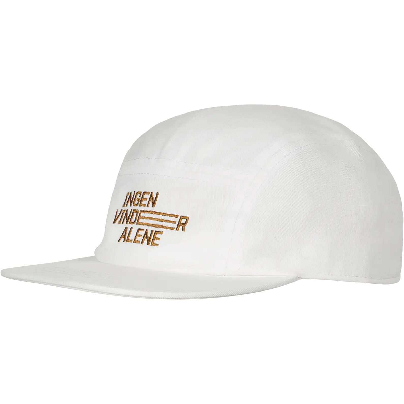 Craft Five Panel Cap - Ingen Vinder Alene Fan - Off - One size - Kasket