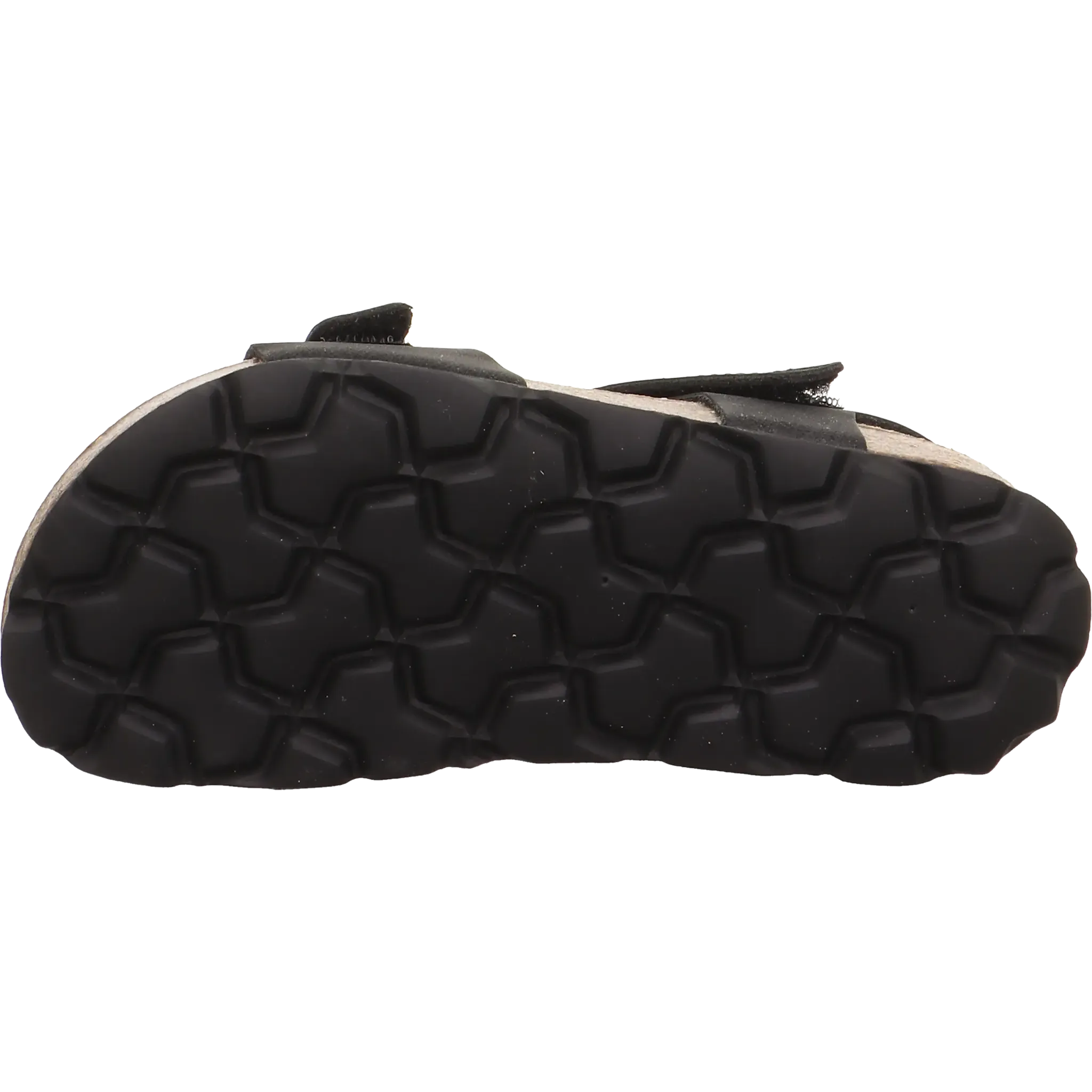 Fussbettpantoffel sandal m hælstrop