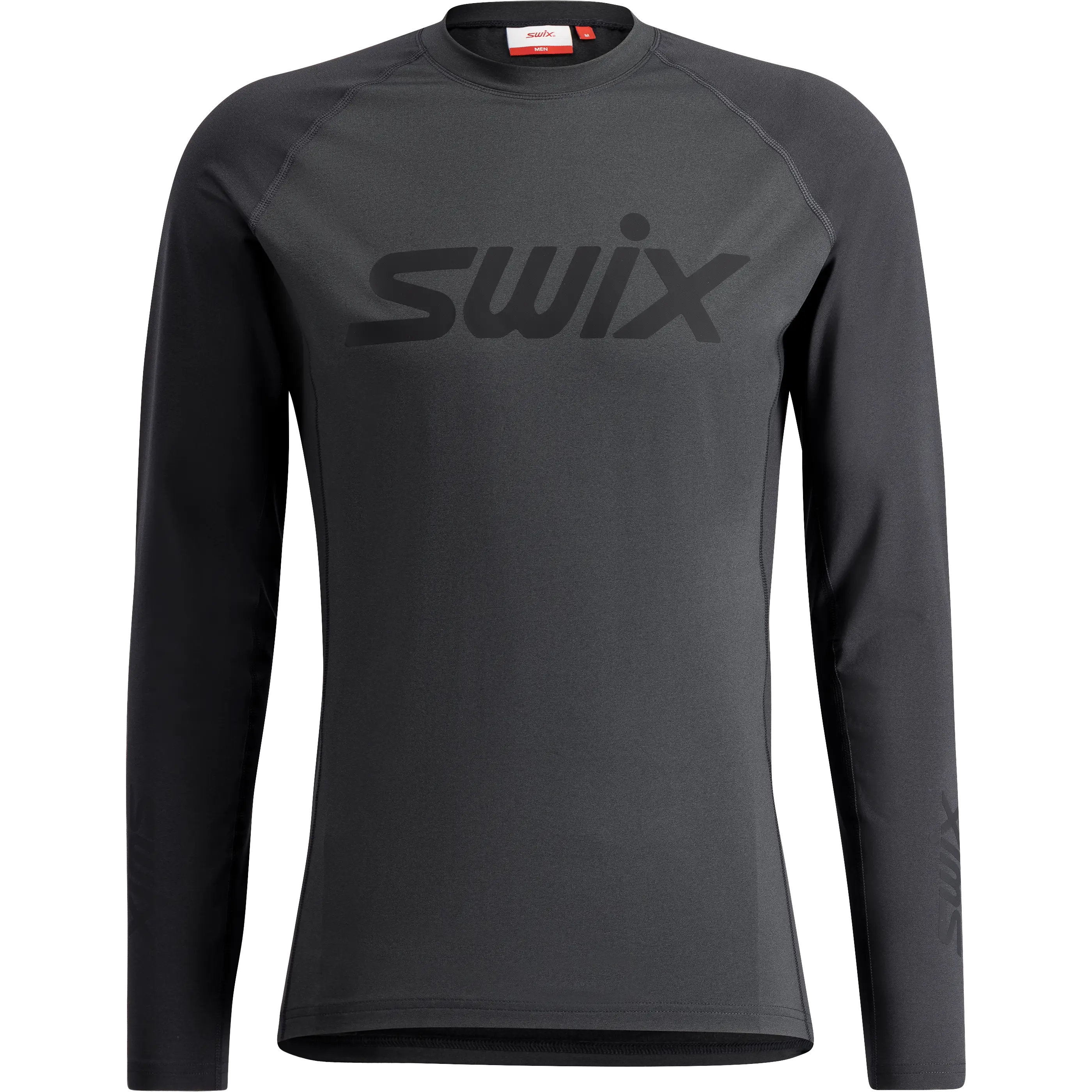 Swix RaceX Dry Long Sleeve Men undertrøje - Jet Black - L - Undertrøjer