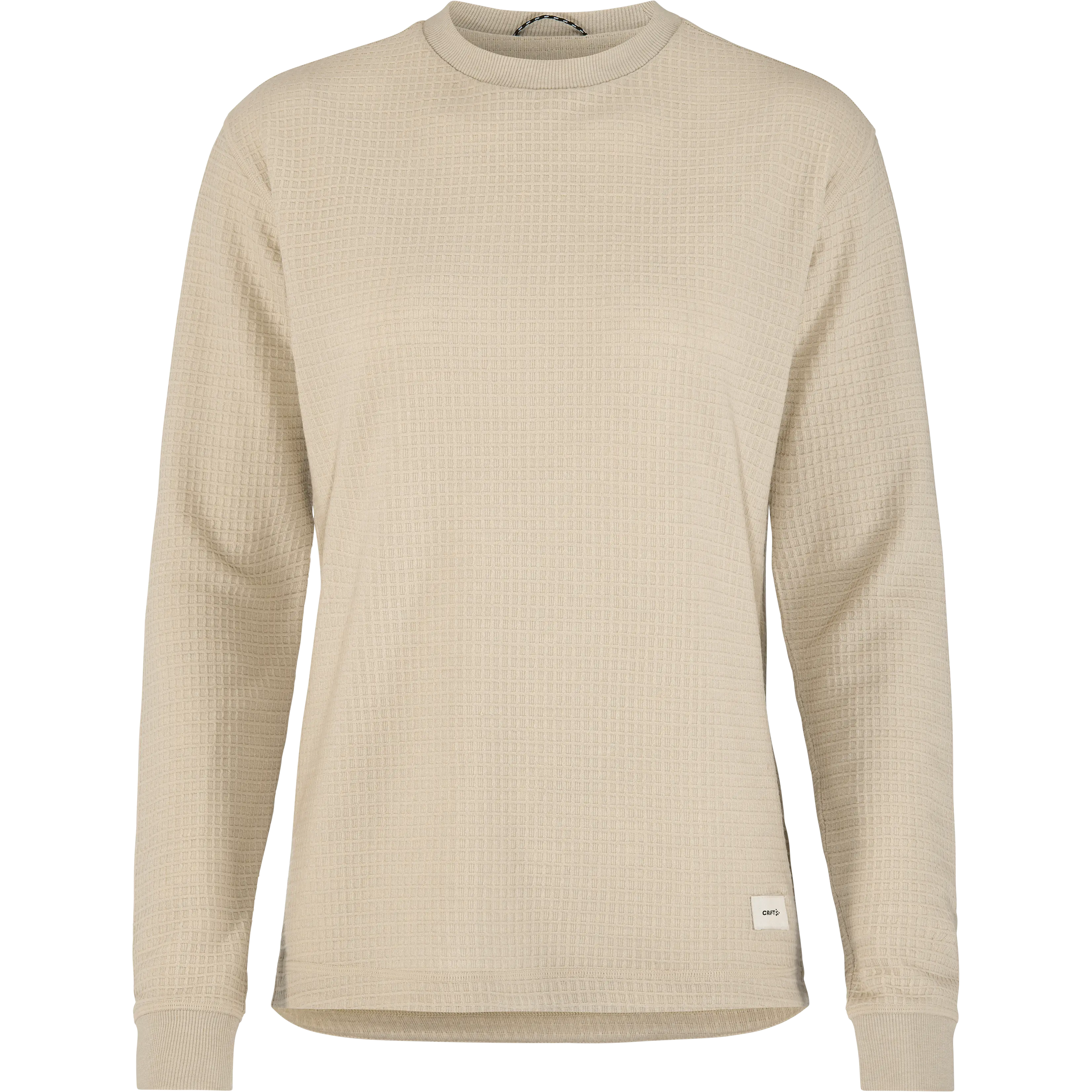 Craft Wool Waffle Rn Women - Plaster - M - Uldtrøjer