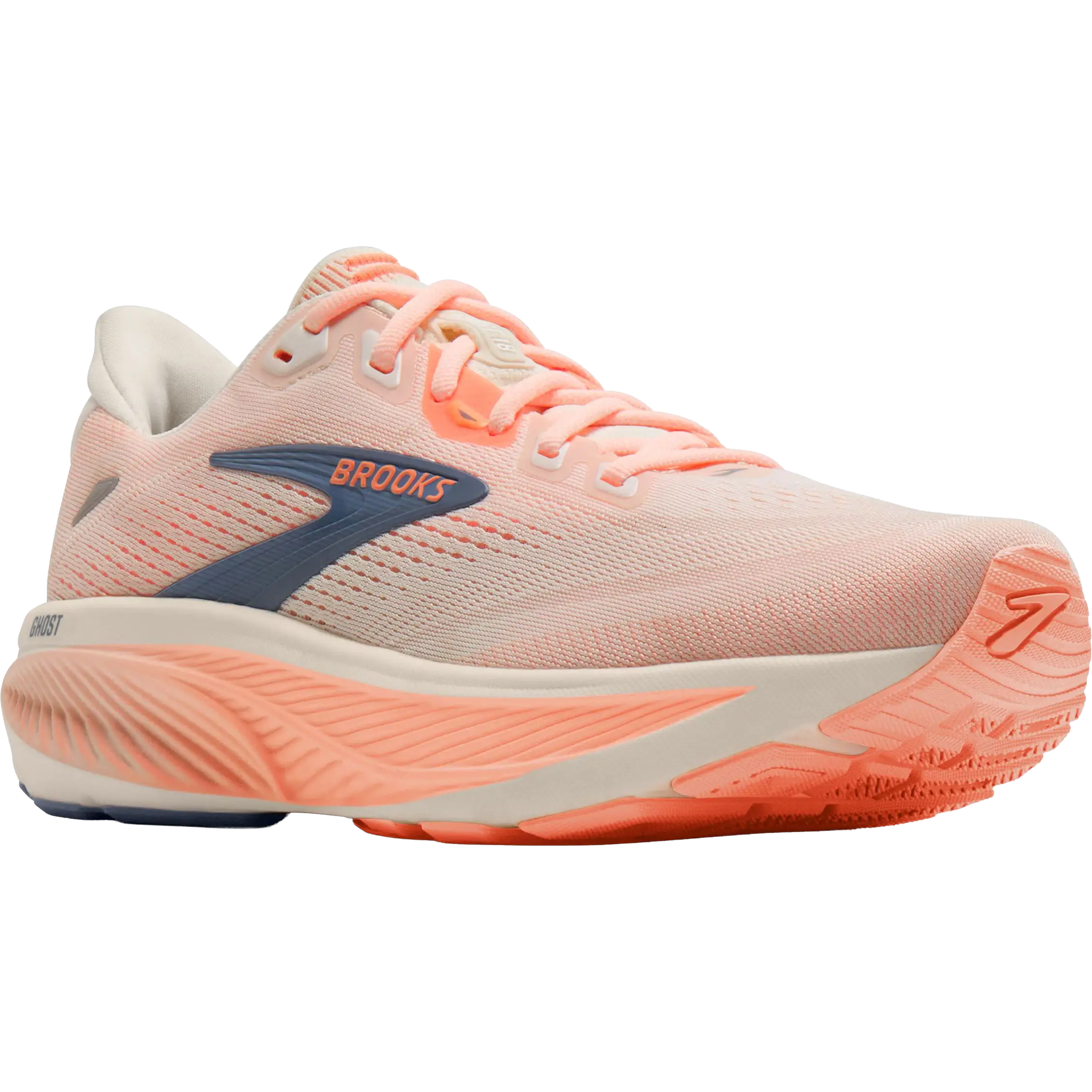 Brooks Ghost 18 Women - Star White - US10,5/UK8,5/42,5 - Løbesko