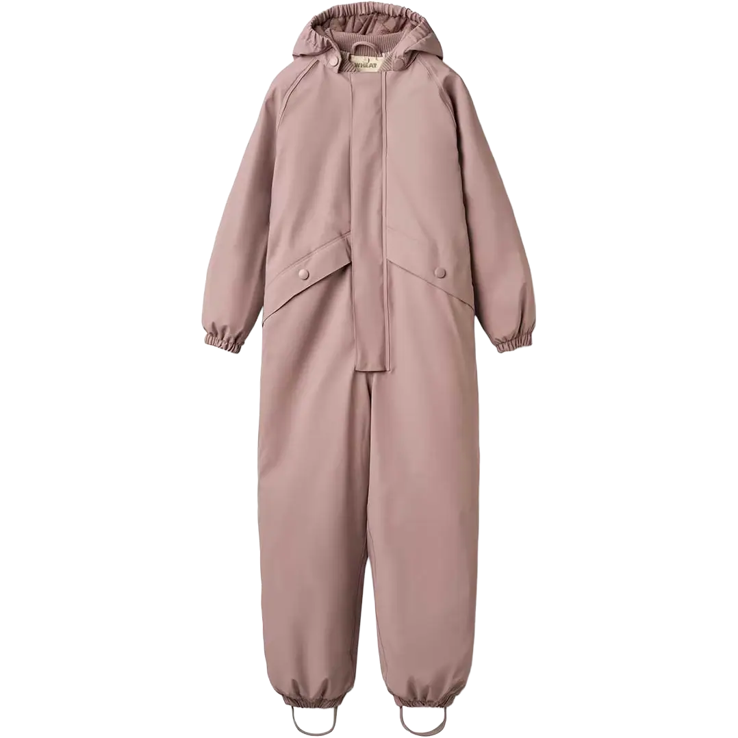 Wheat Thermo Rainsuit Aiko Kids flyverdragt - Dusty Lavender - 128/8y - Flyverdragter til børn