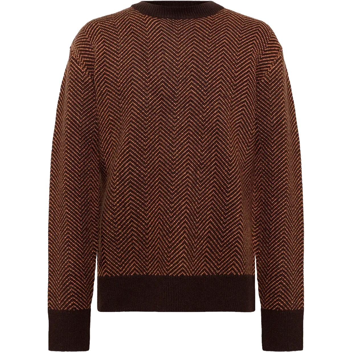 Lambswool Jacquard Sweater Men