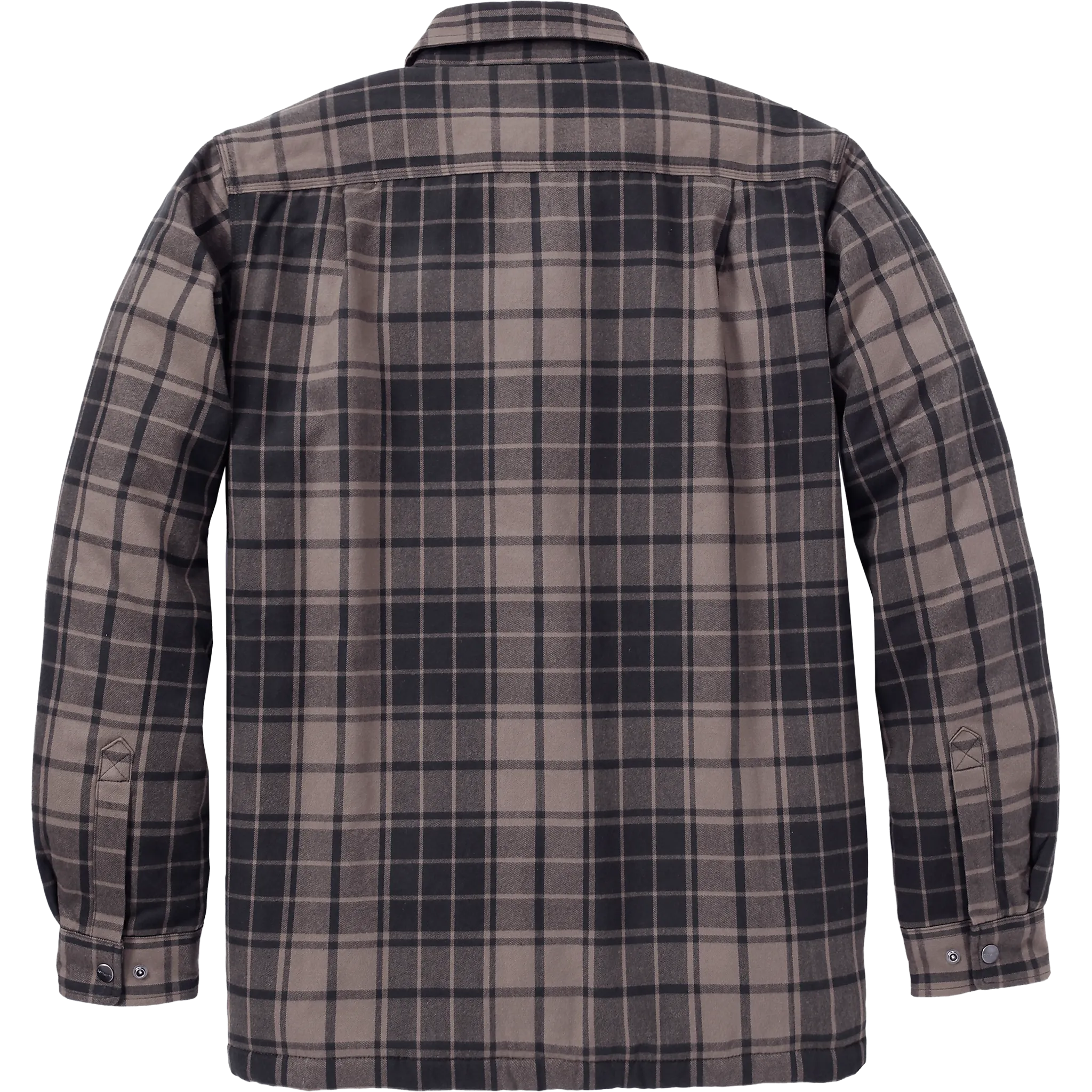 Flannel Sherpa-Lined Shirt Jacket Men
