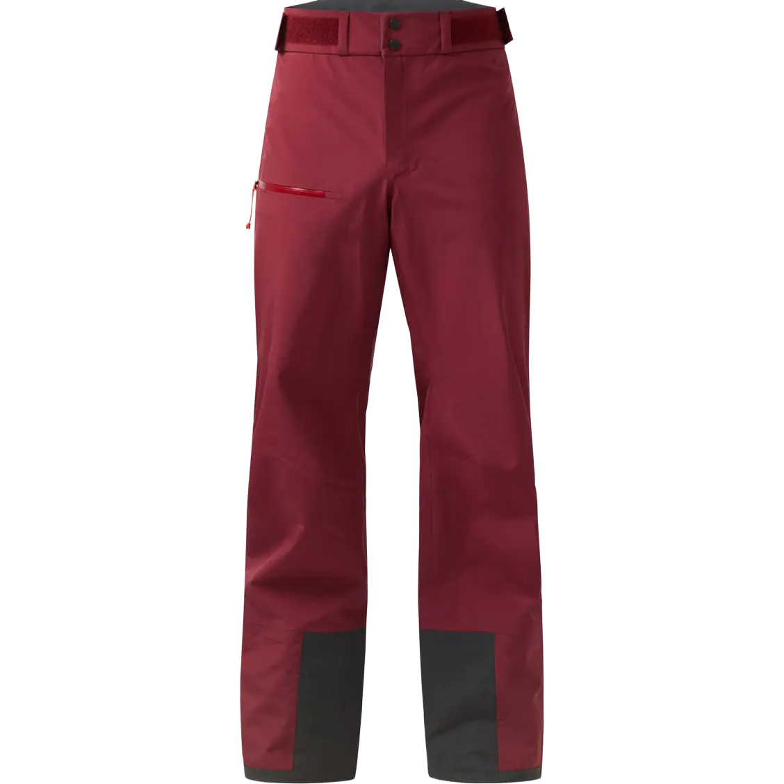 Haglöfs Alper Proof Pant Men ski- og regnbukser - Carmine Red - L - Skibukser