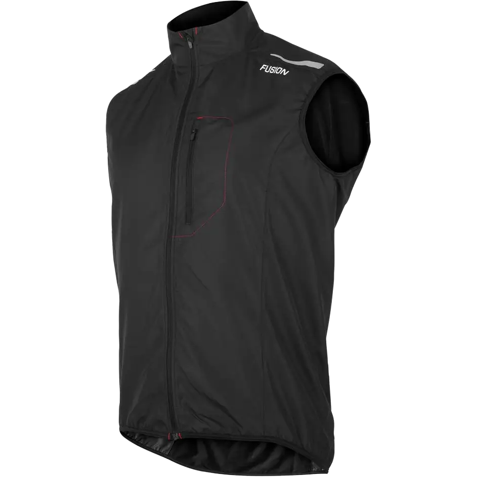 Fusion S1 Run Vest Men løbevest - Sort - L - Løbeveste