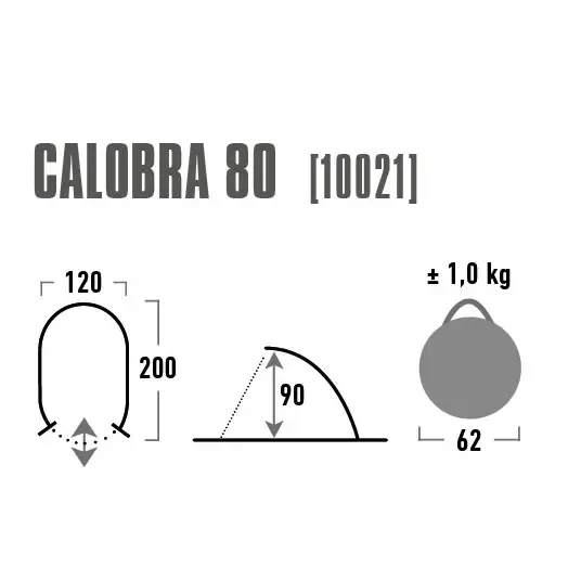 Calobra 80 strandtelt