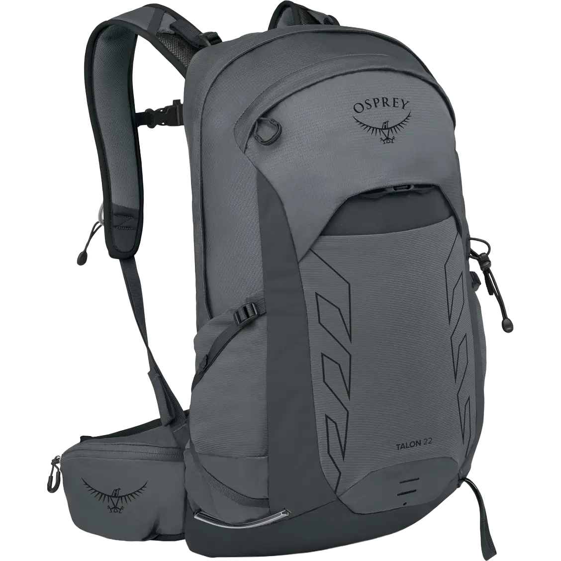 Osprey Talon 22 rygsæk - Phantom Grey/Dark Charcoal - One size - Små rygsække