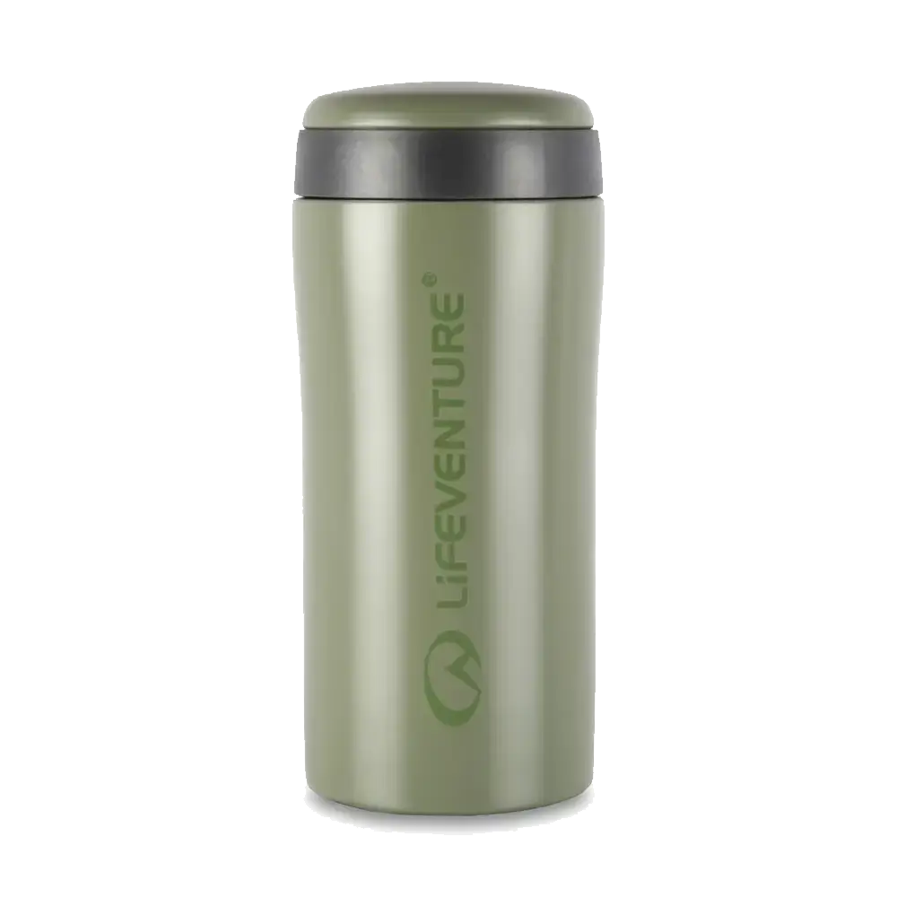 Lifeventure Thermal Mug 0,3 liter - Matt Khaki - One size - Termokrus