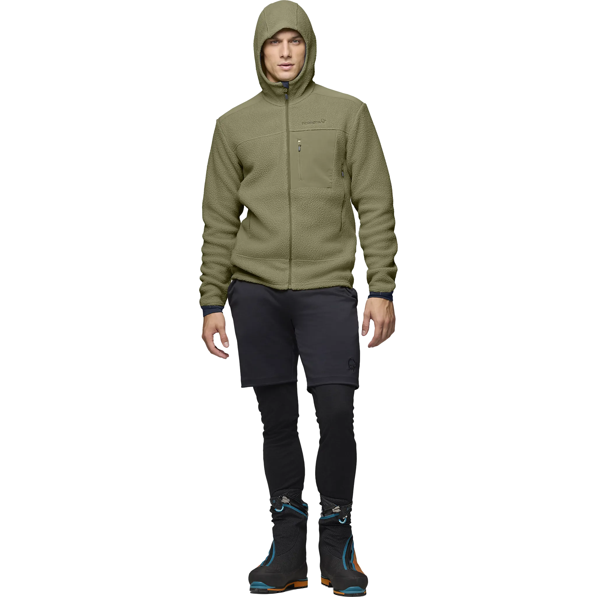 Trollveggen Warm3 Zip Hood Men