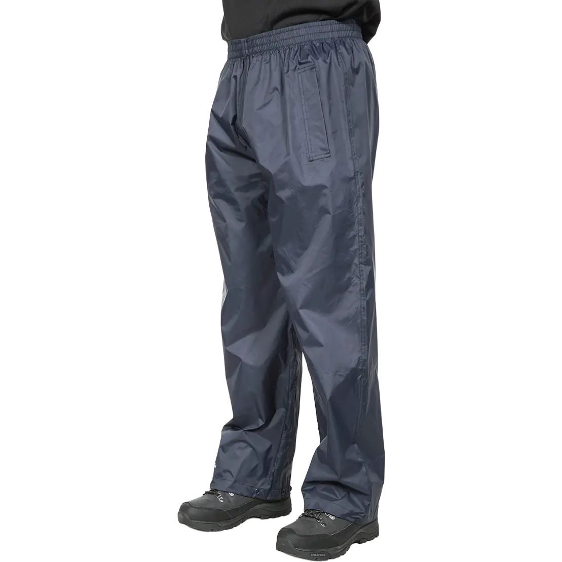 Trespass Qikpac Pant regnbukser - Dark Navy - 2XL