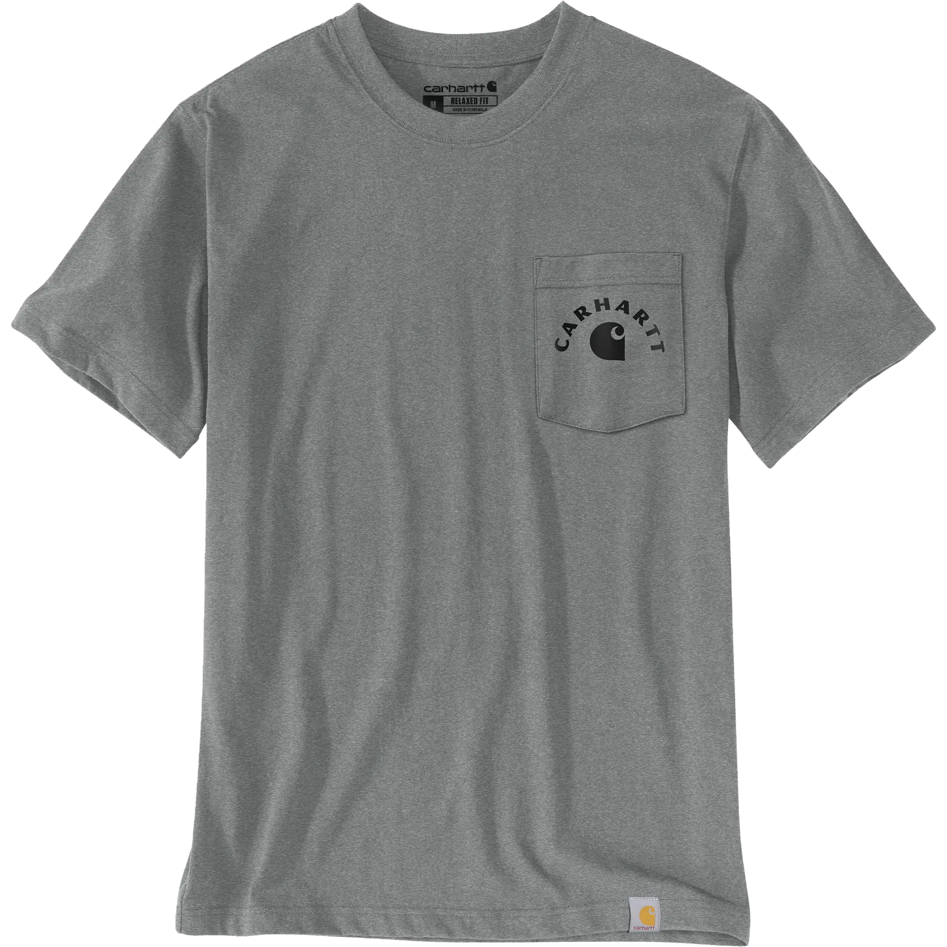 Carhartt Irvine Relaxed Work T-Shirt Men - Weathered Ash Heather - L - Kortærmet T-shirts