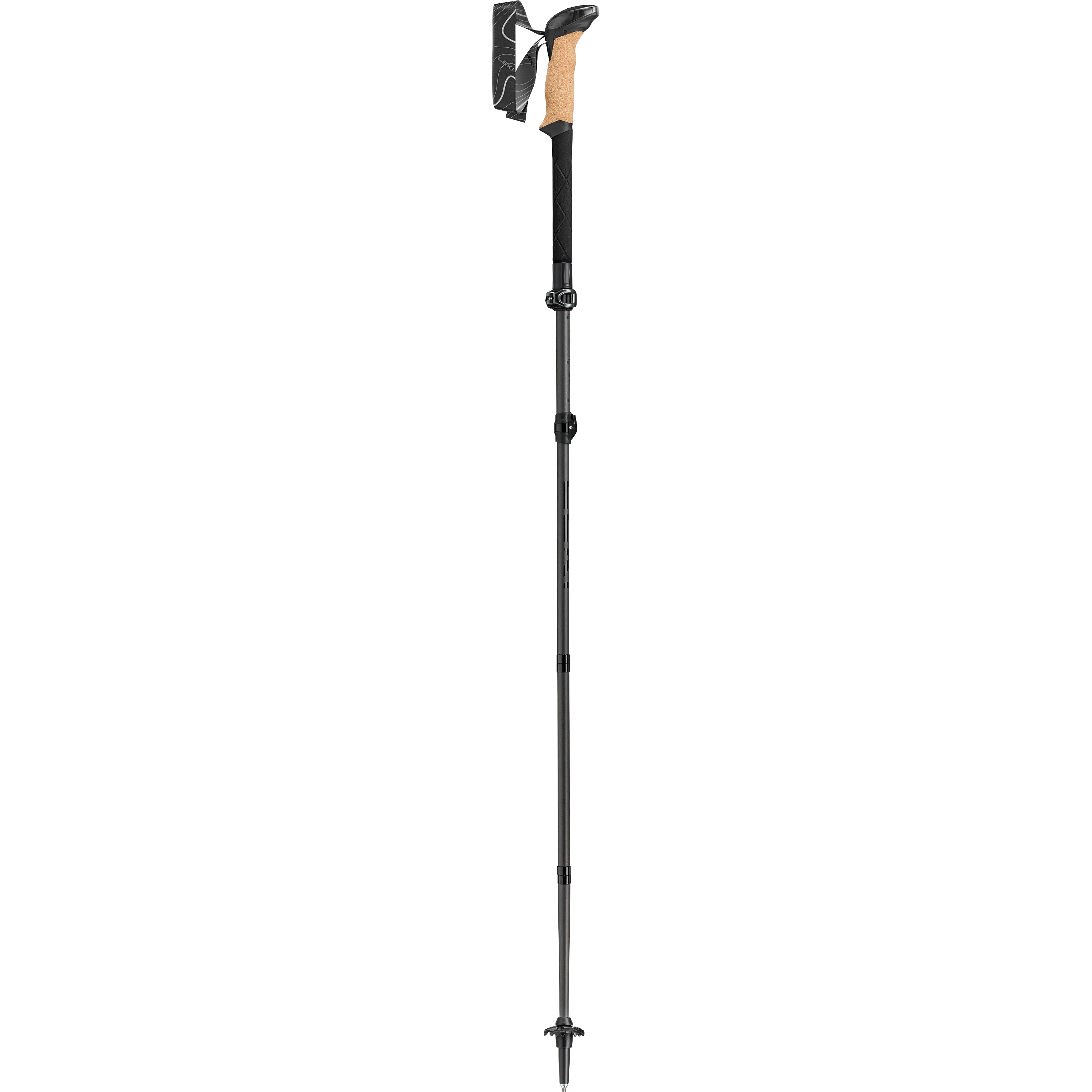 LEKI Makalu Pro FX Carbon - Naturalcarbon - 110 - 130 cm - Vandrestave