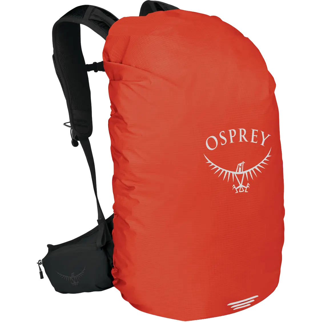 Osprey HiVis Raincover XS regnovertræk - Mars Orange - One size - Rygsække