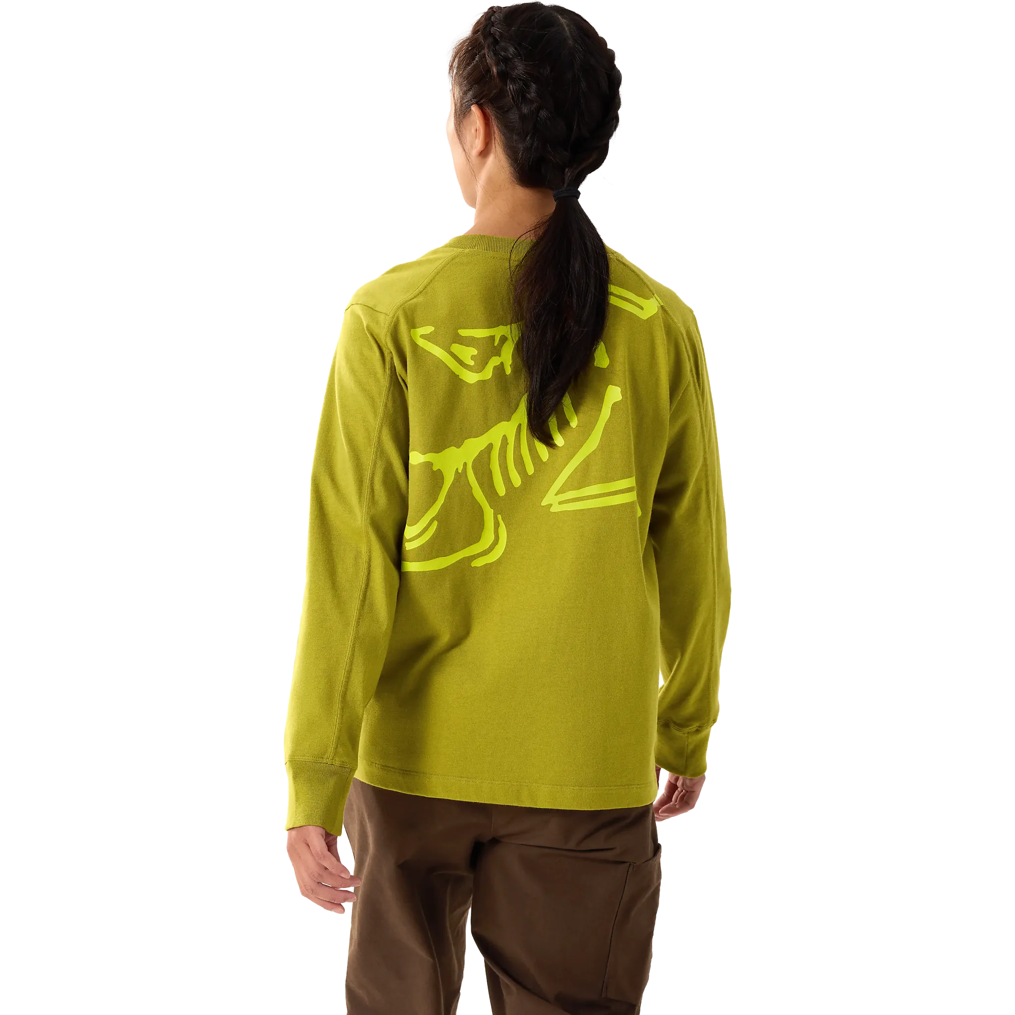 Kragg SL Cotton Bird Tile LS Men blus