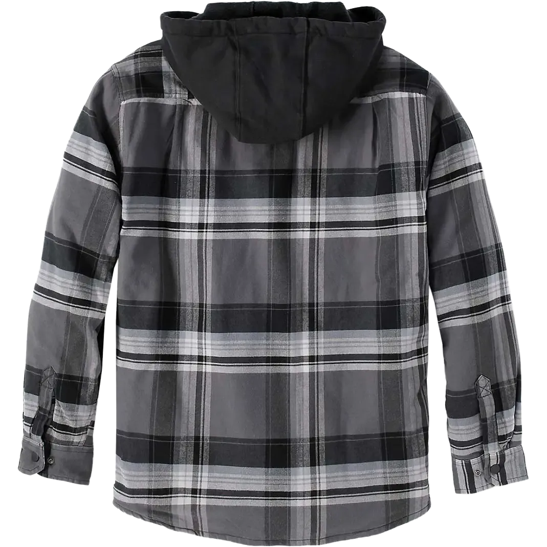 Flannel Sherpa-Lined Shirt Jacket Men
