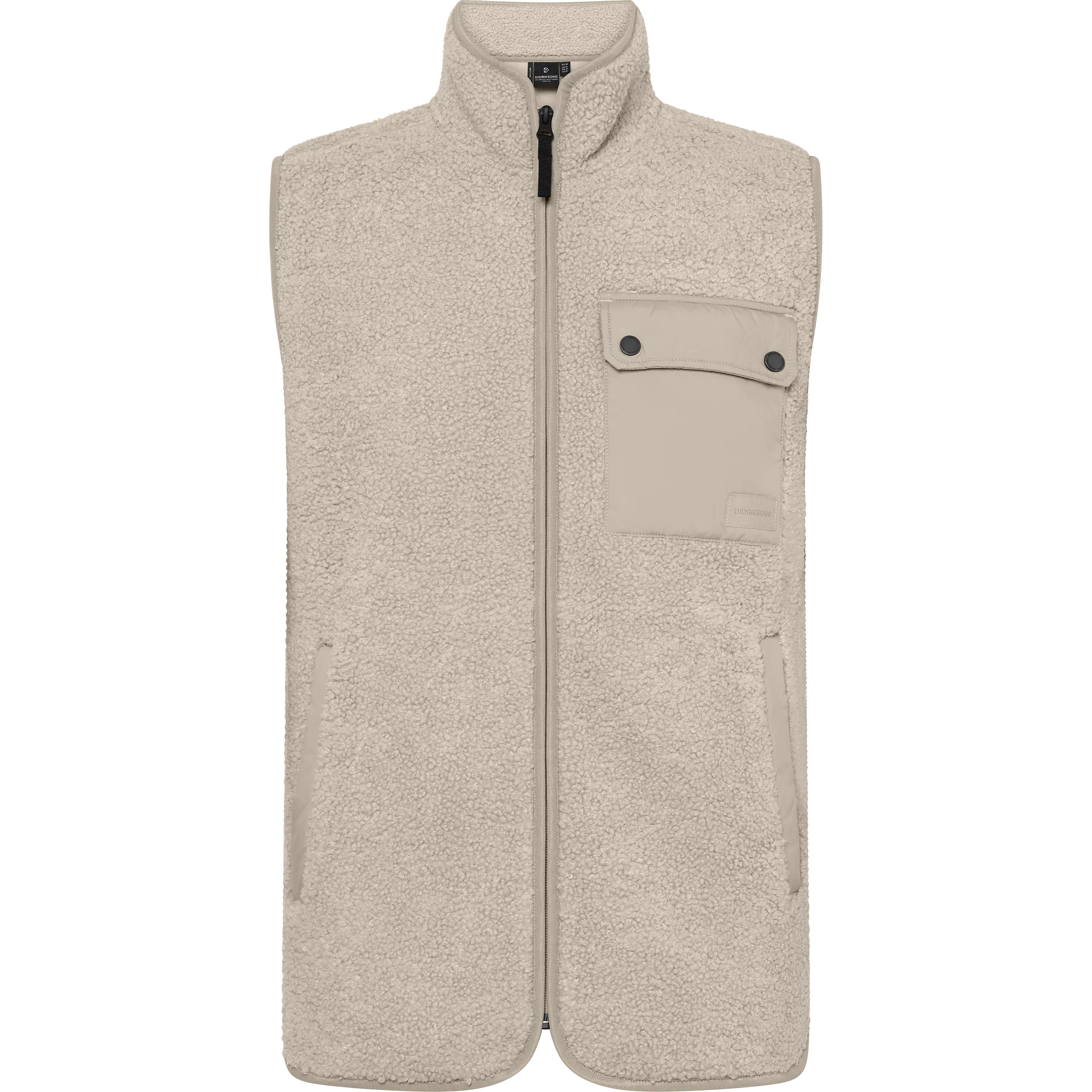Didriksons Rasmus Vest Men - Clay Beige - XXL - Veste