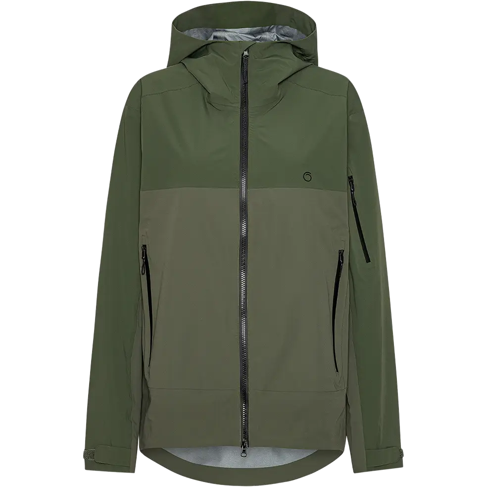 Superstainable Esrum 3,0 Shell Jacket Men regnjakke - Lark Green - M - Regnjakker