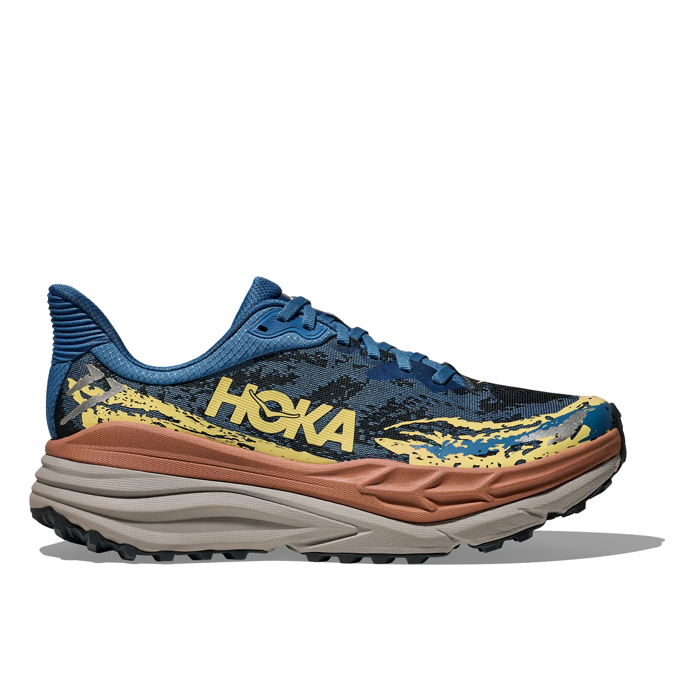 HOKA One One Stinson 7 Men - Foggy Night/Cardamom - US10/UK9,5/44 - Trailsko