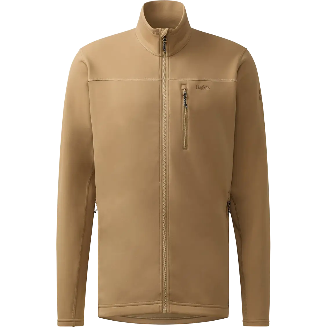 Haglöfs Rosson Mid Jacket Men fleece - Oak Brown - XXL - Fleecetrøjer