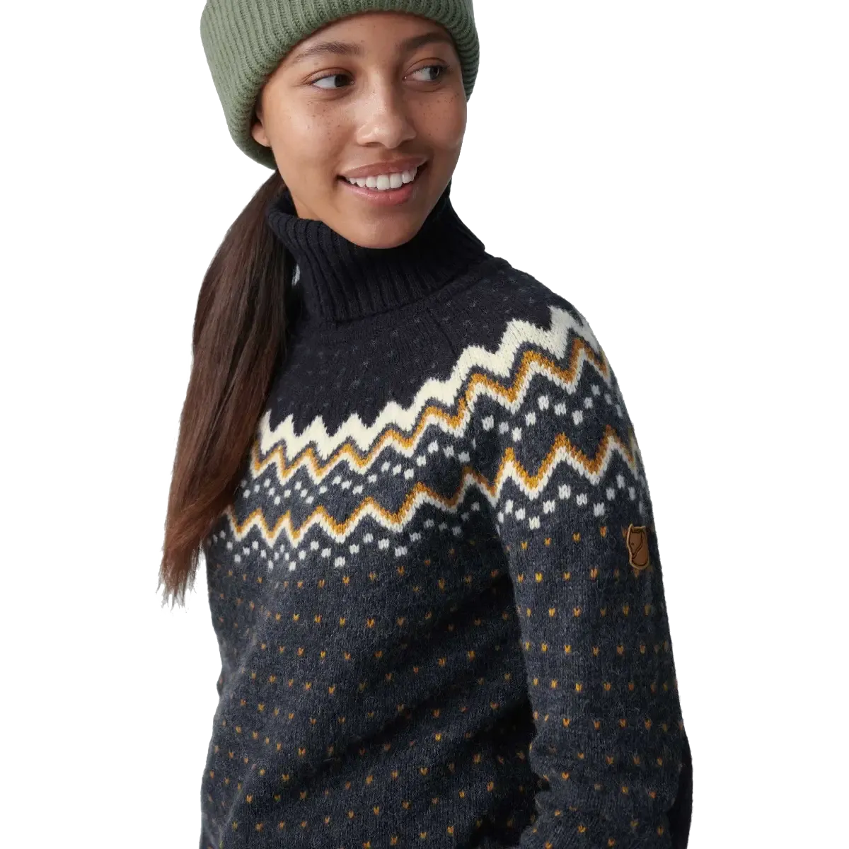 Övik Knit Roller Neck Women uldsweater