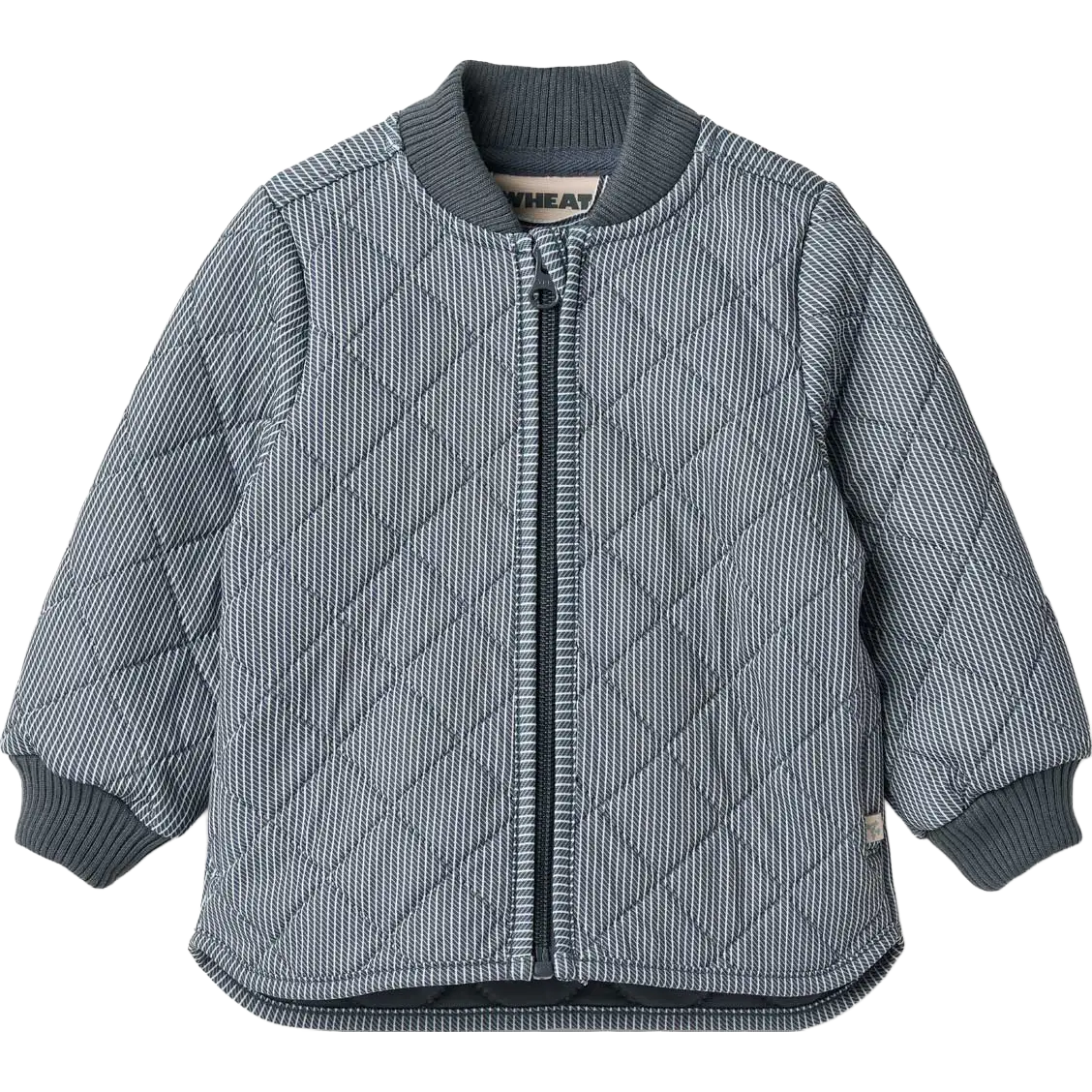 Wheat Thermo Jacket Loui Kids børnejakke str. 80-92 - Ink Stripe - 74/9m - Sommerjakker til børn