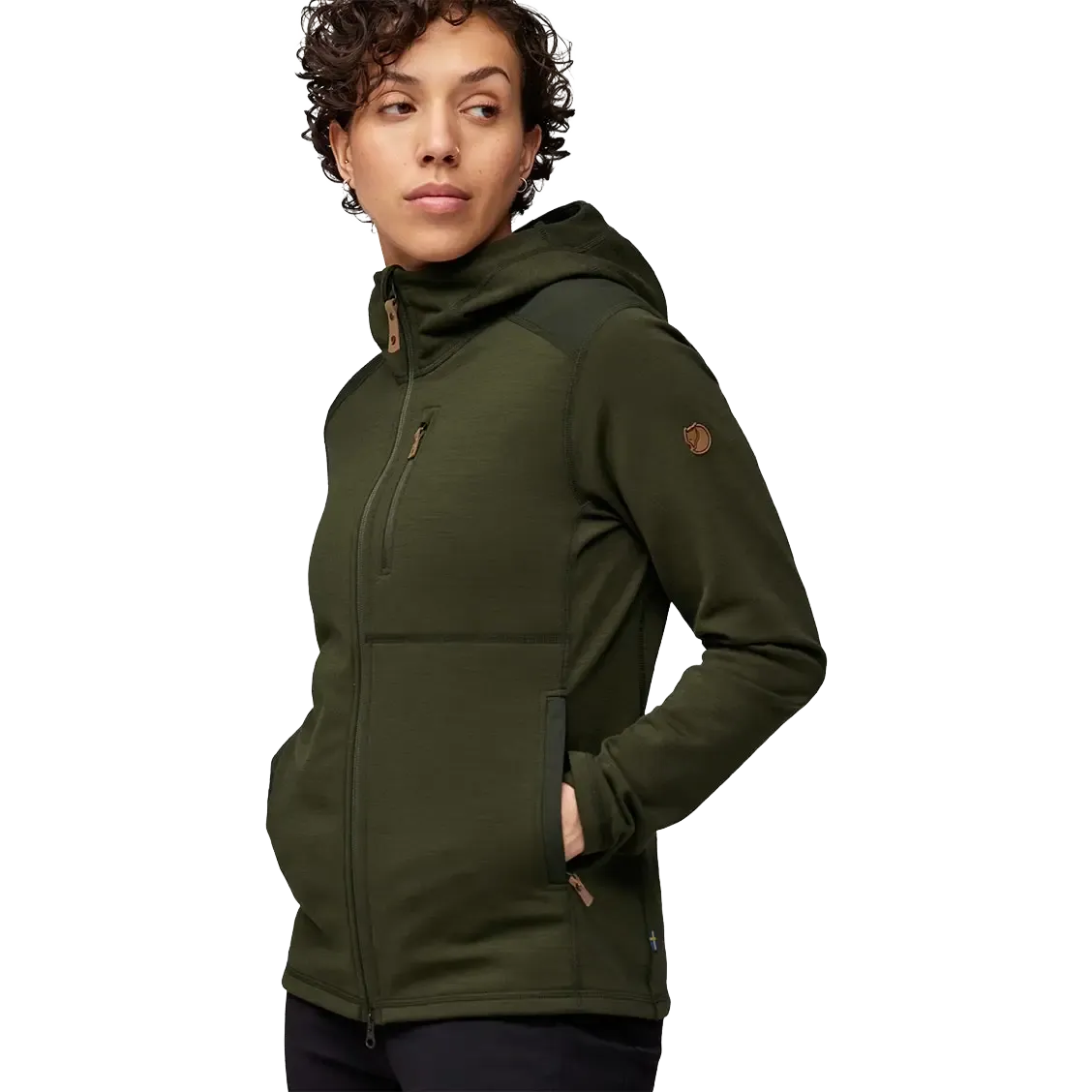 Keb Fleece Hoodie Women damefleece