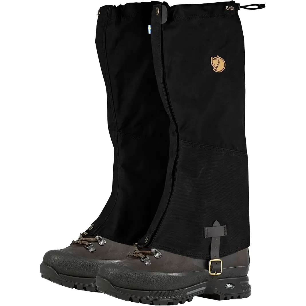 Fjällräven Singi Gaiters gamacher - Black - L/XL - Gamacher og gaiters