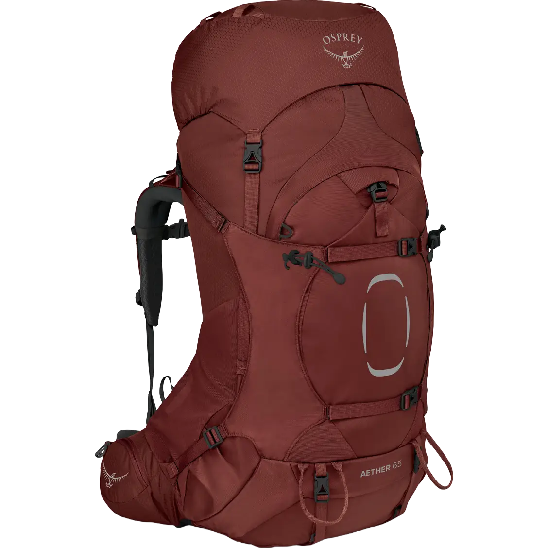 Osprey Aether 65 rygsæk - Acorn Red - S/M - Store rygsække