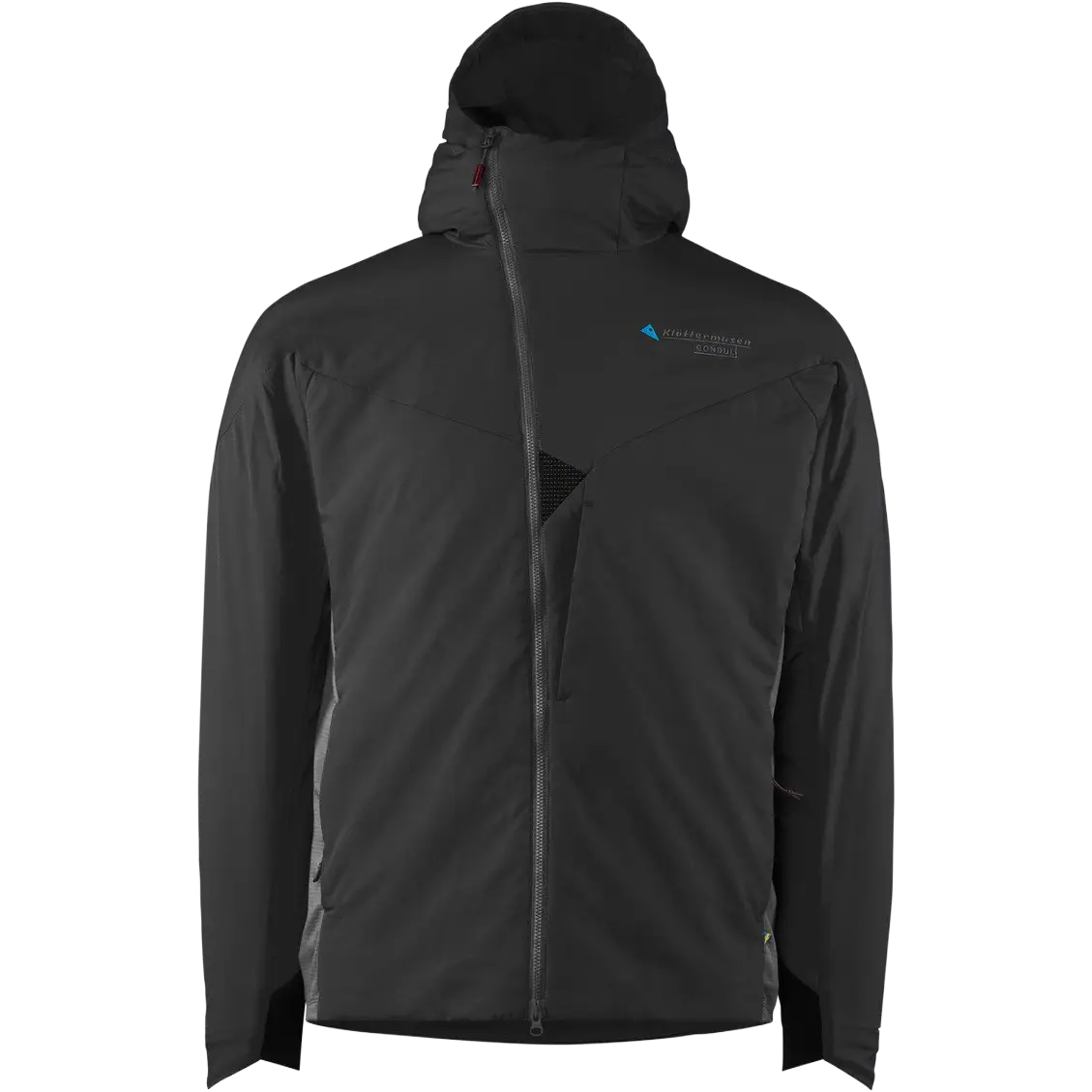 Klättermusen Gondul 2.0 Hood Jacket Men - Raven - L - Sommerjakker