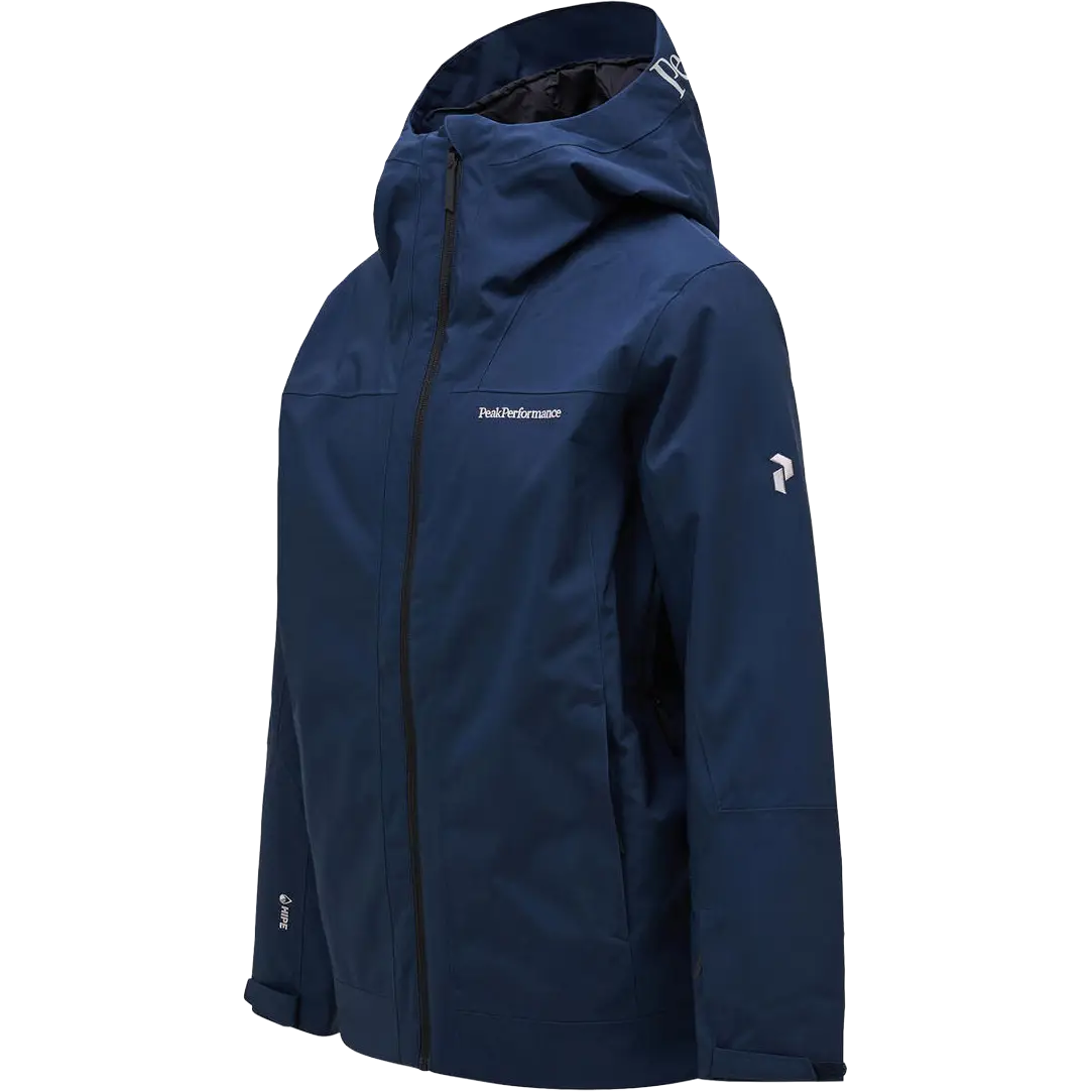 Peak Performance Rider Tech Insulated Jacket Men skijakke - Blue Shadow - XL - Vinterjakker