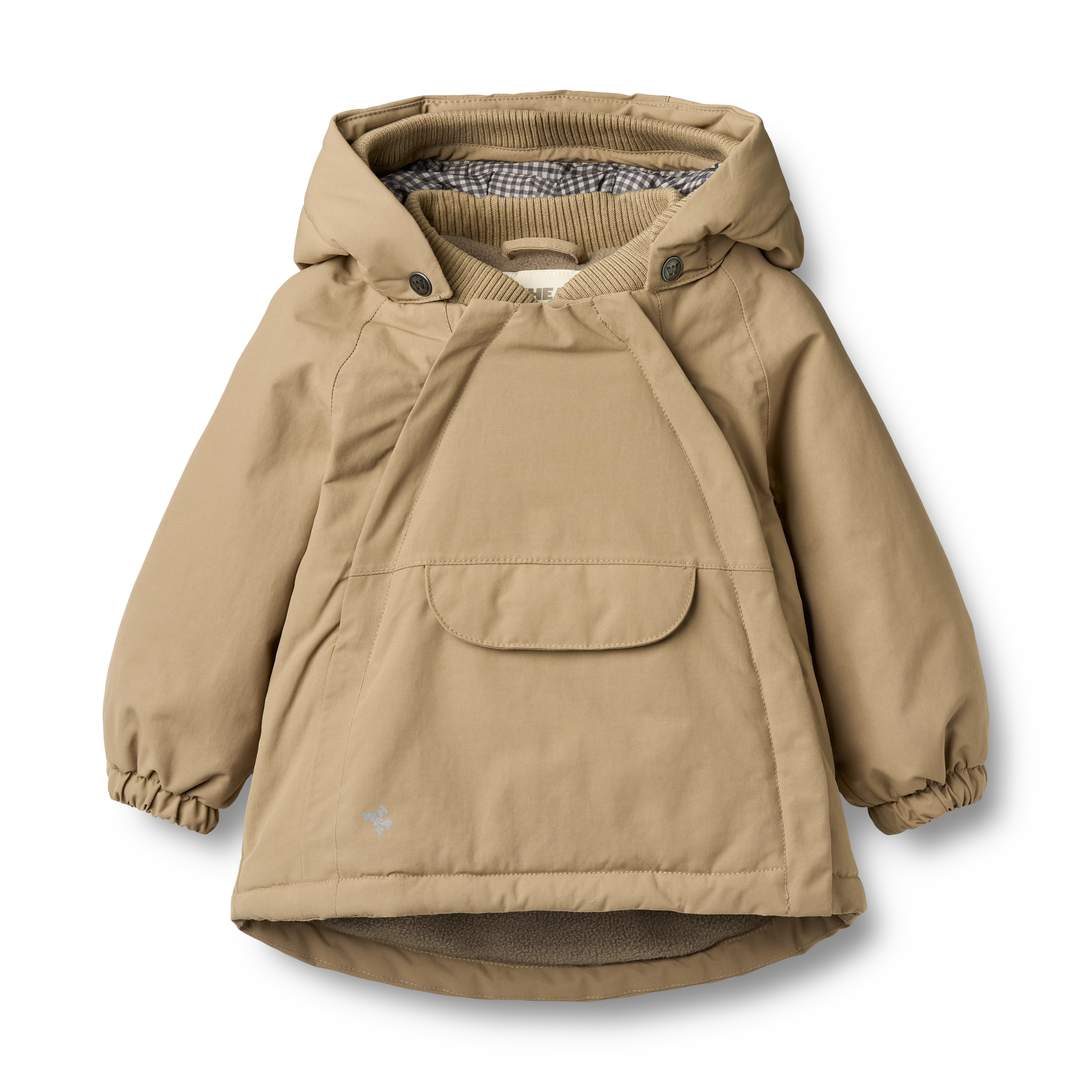 Wheat Jacket Sascha Tech Kids børnejakke - Walnut - 98/3y - Overgangsjakker til børn