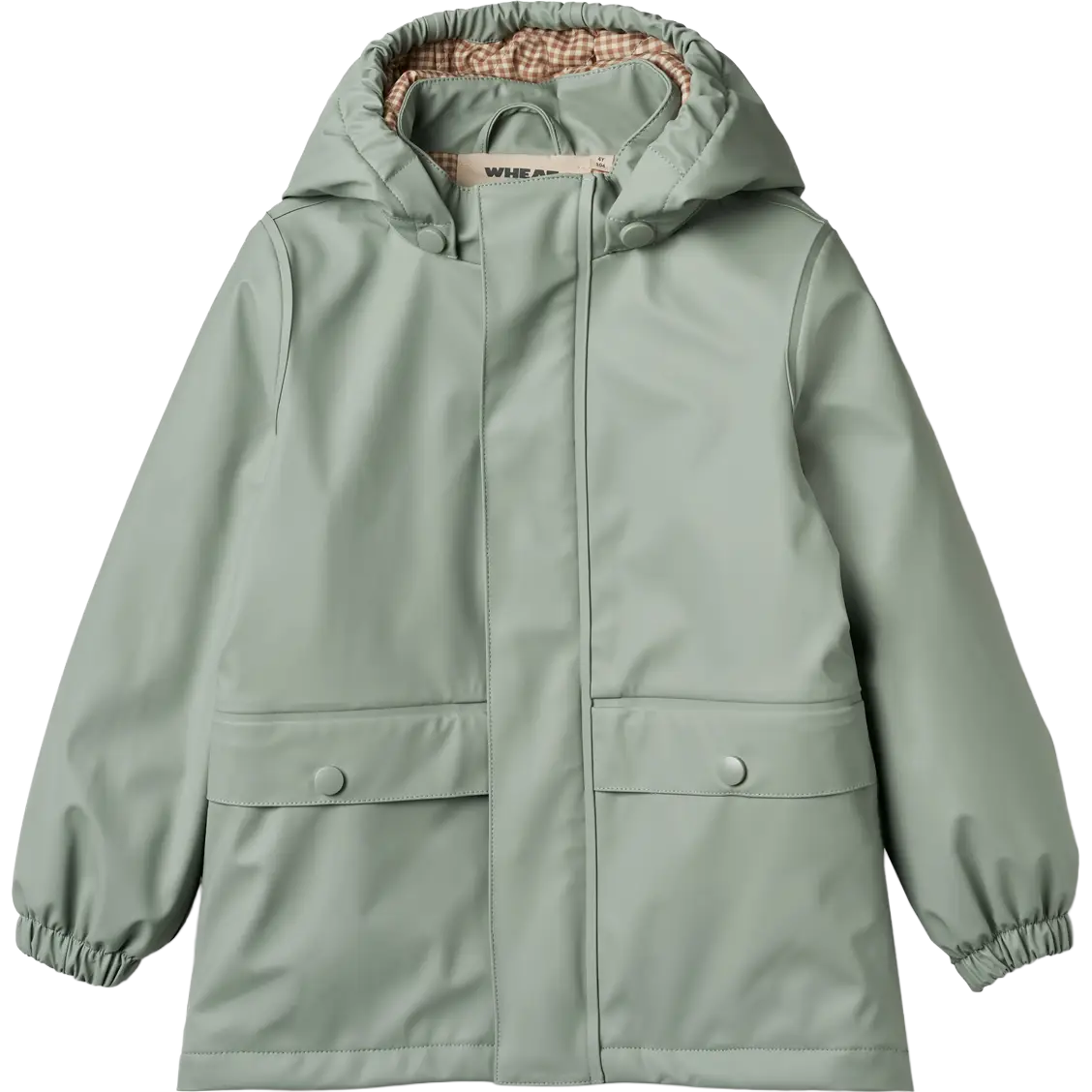 Wheat Thermo Rain Coat Aju Kids børnejakke - Spring Ocean - 122/7y - Overgangsjakker til børn